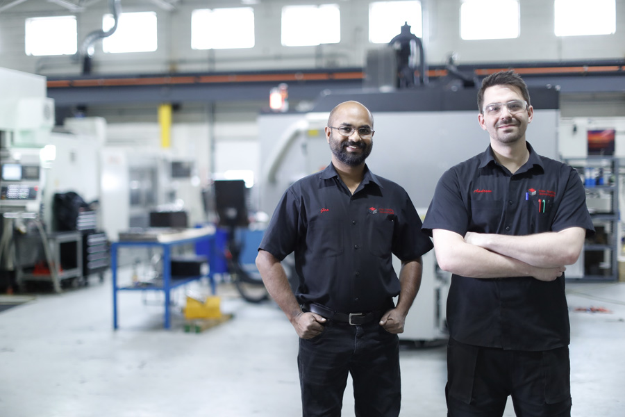 Intex Tooling employees on the production floor